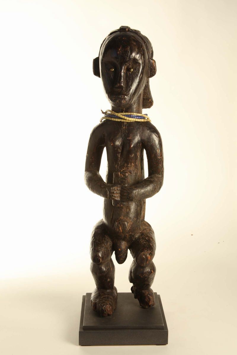Figura di guardiano di reliquiario byeri FANG (Gabon)  - Auction African Art - Cambi Casa d'Aste