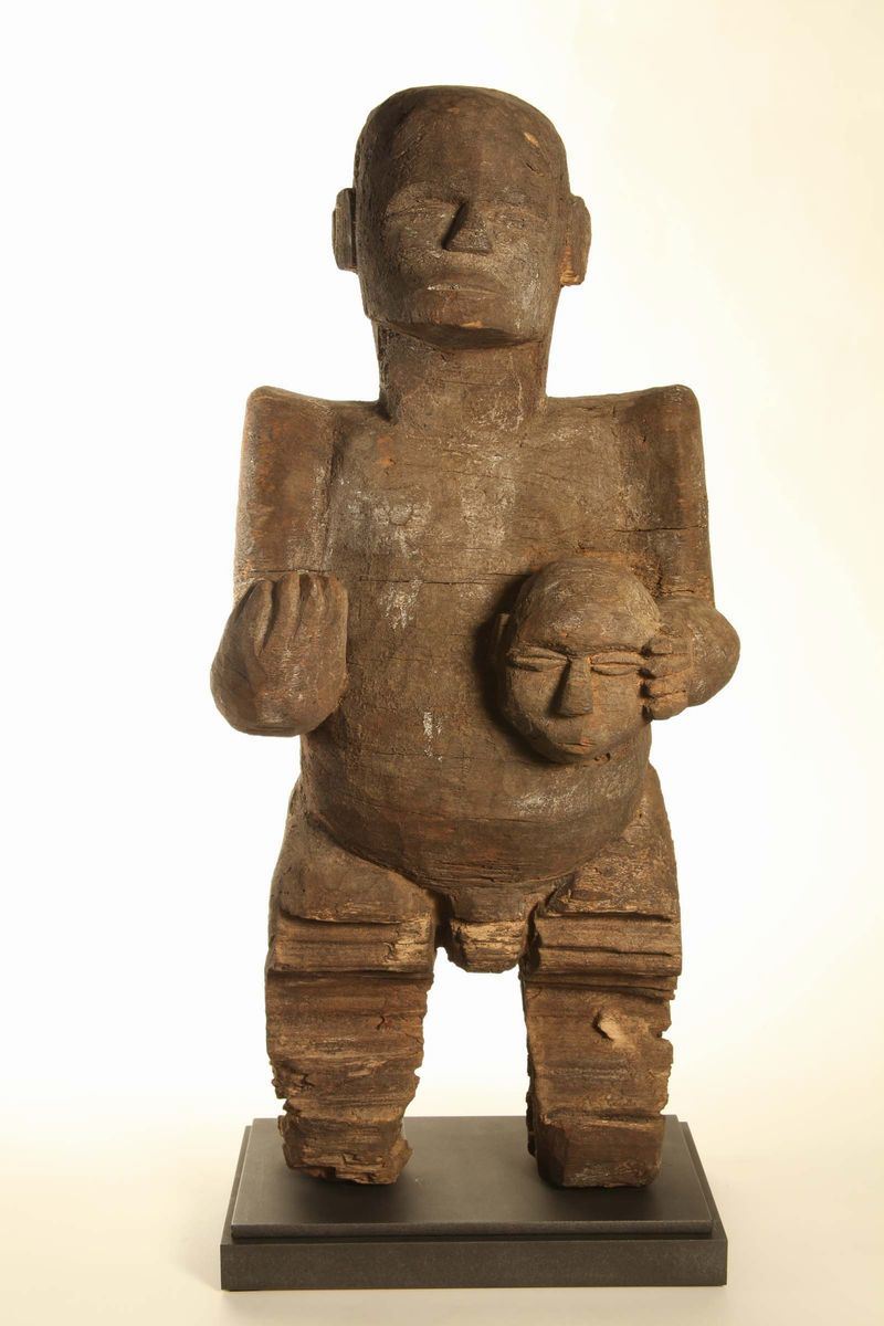 Figura maschile BEMBE (Nigeria)  - Auction African Art - Cambi Casa d'Aste