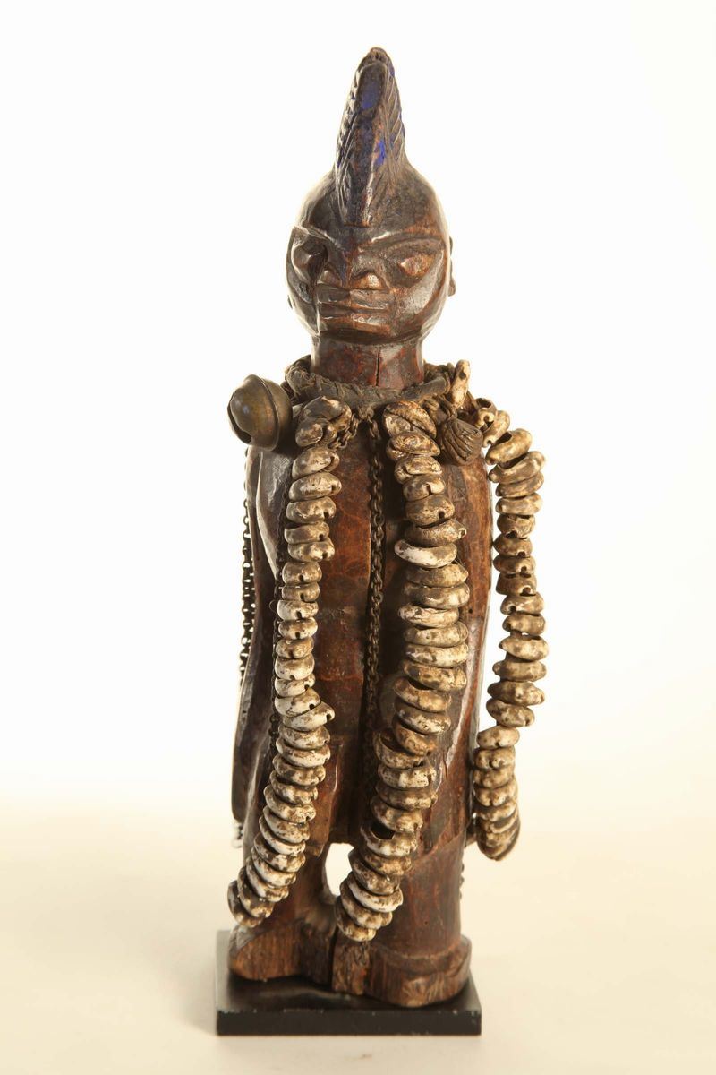 Figura di Eshu (Ogo Elegba) YORUBA (Nigeria)  - Auction African Art - Cambi Casa d'Aste