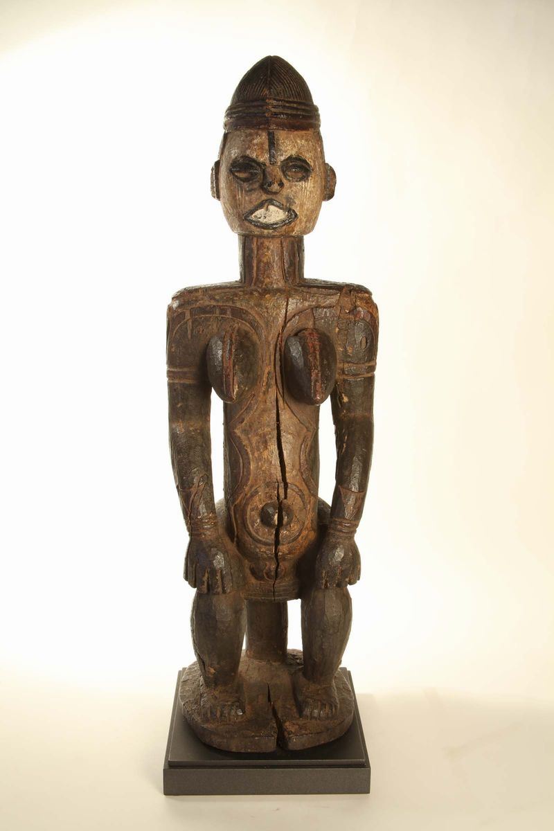 Figura femminile IGBO (Nigeria)  - Auction African Art - Cambi Casa d'Aste