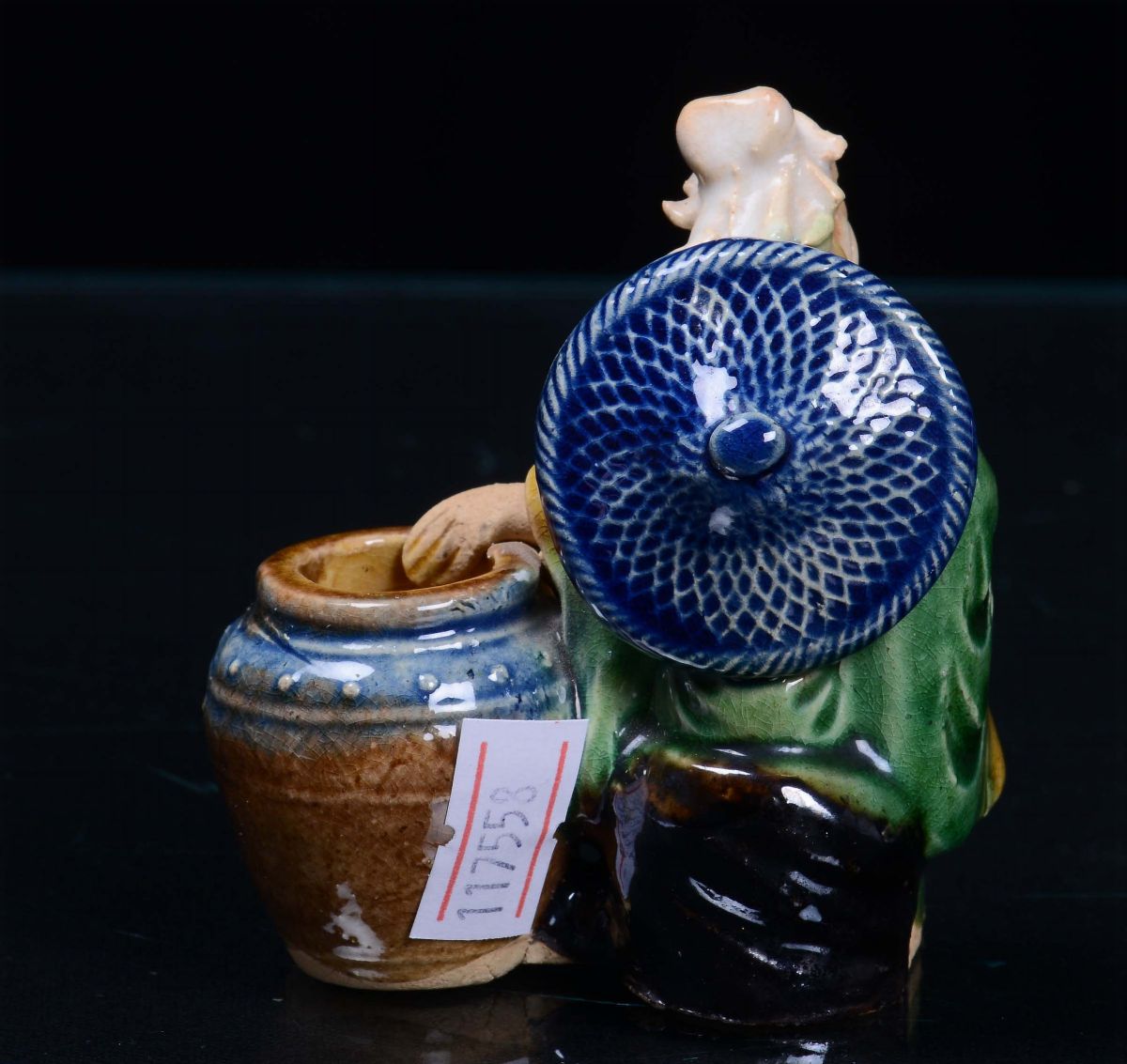 Piccola Statuina Raffigurante Personaggio, Cina XX Secolo