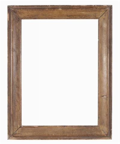 Cornice Rustica in Legno Naturale, XIX Secolo