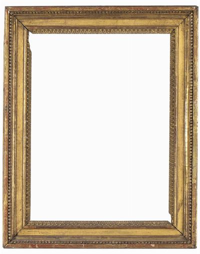 Cornice Neoclassica Dorata, XVIII Secolo