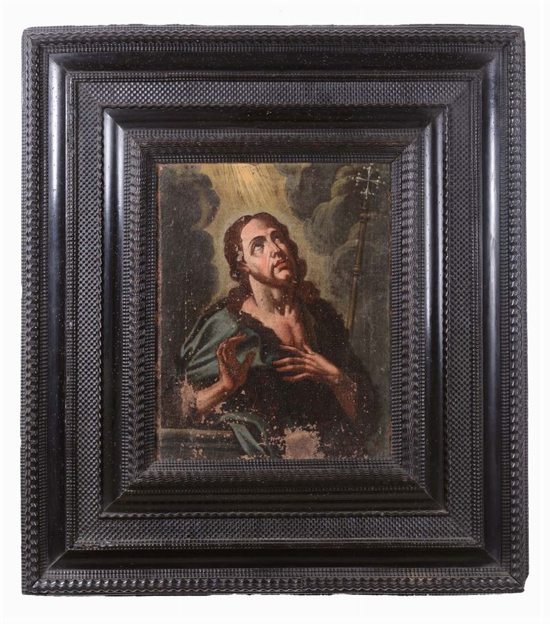 Cornice guillochè ebanizzata, XVIII secolo  - Auction Antique Frames from 16th to 19th century - Cambi Casa d'Aste