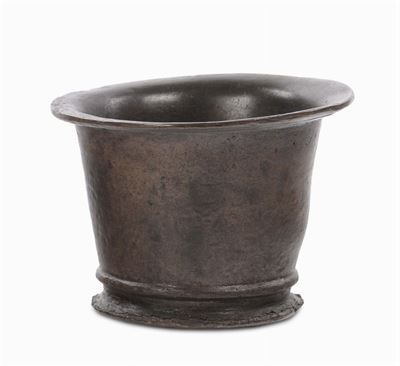 Piccolo Mortaio in Bronzo, XVIII Secolo