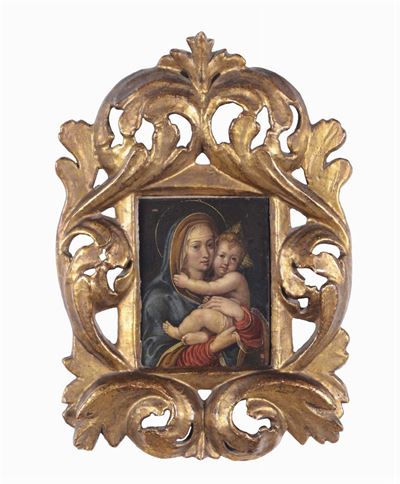 Scuola del XVIII Secolomadonna con Bambino