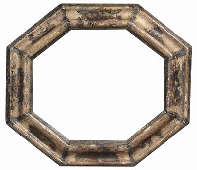 Cornice Ottagonale Laccata, XVIII Secolo