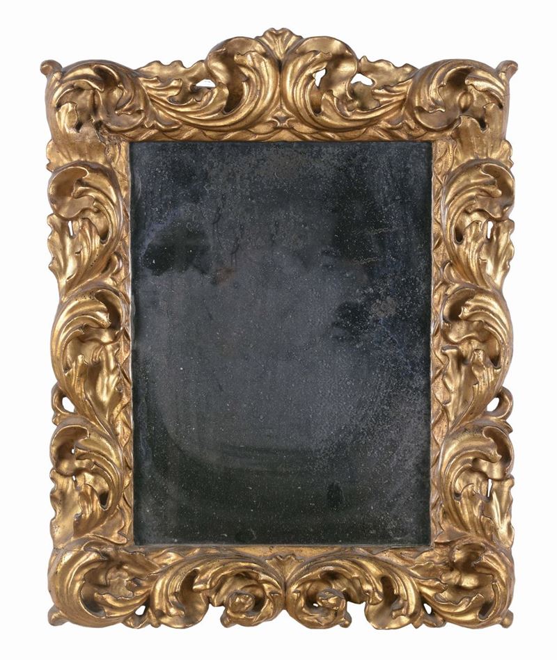 Cornice intagliata e dorata, Lombardia XVII secolo  - Auction Antique Frames from 16th to 19th century - Cambi Casa d'Aste