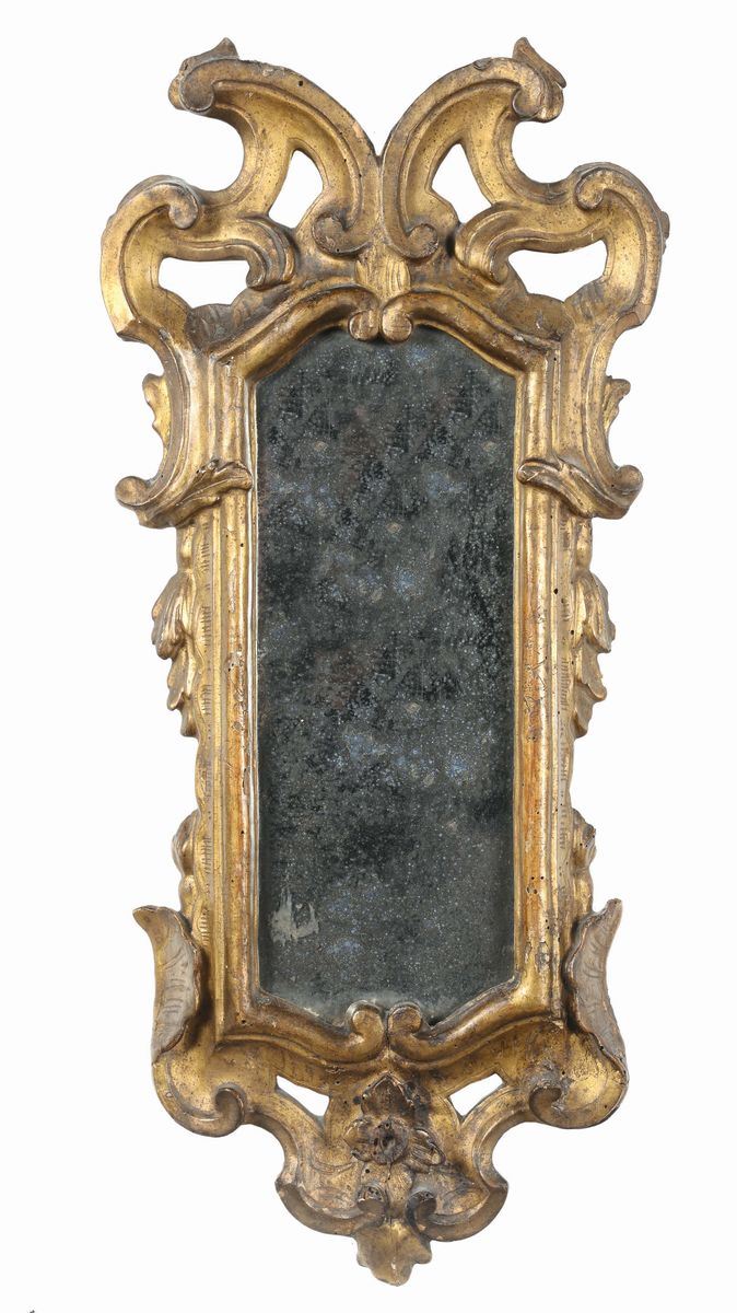 Ventolina intagliata e dorata, Toscana XVIII secolo  - Auction Antique Frames from 16th to 19th century - Cambi Casa d'Aste