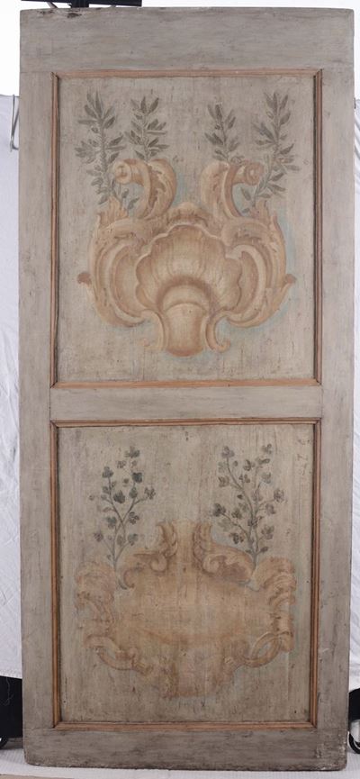 Porta Ad Un’anta Laccata, Secolo XVIII