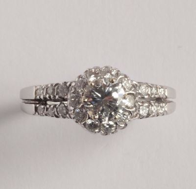 Anello con Diamante di Ct 0,70