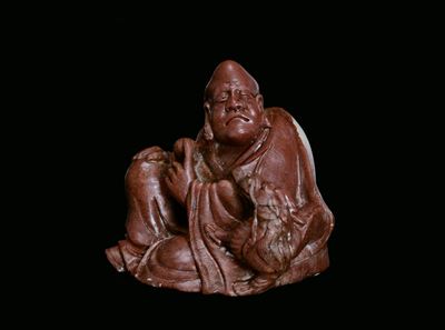Figura di Saggio con Drago in Saponaria, Cina, Dinastia Qing, XVIII Secolo