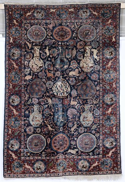 Tappeto Persiano Tabriz XX Secolo