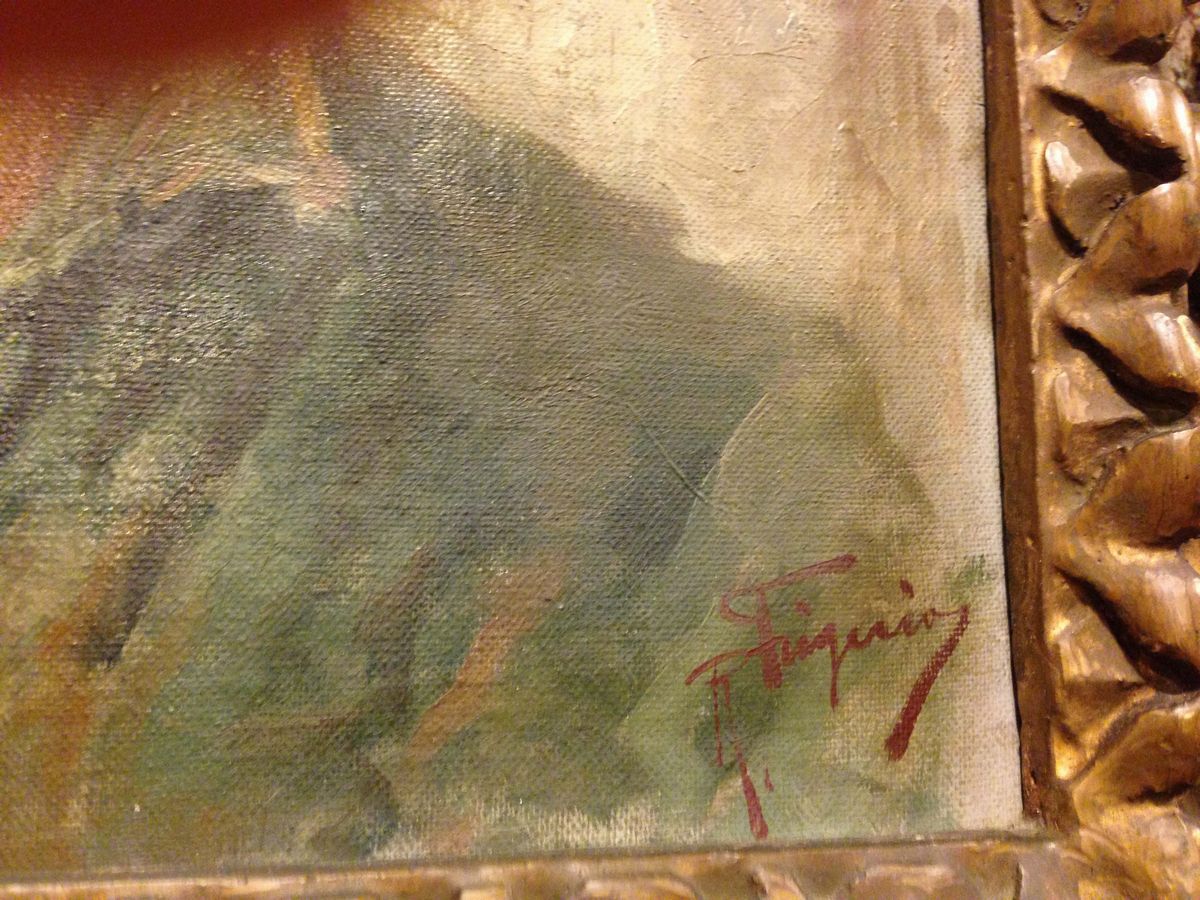 Due Dipinti di Cui uno a Firma R. Frigerio