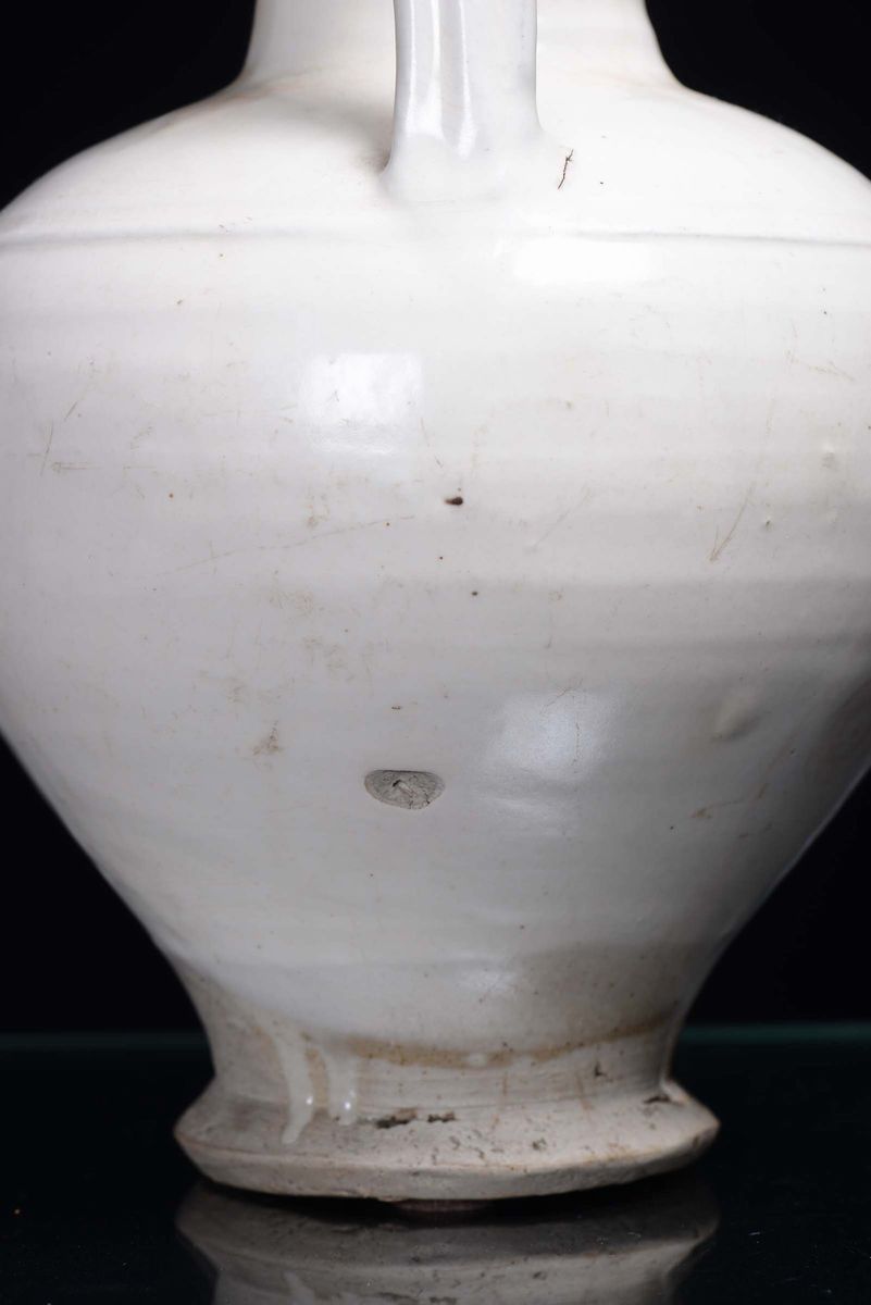 Teiera e Brocca in Ceramica Bianca