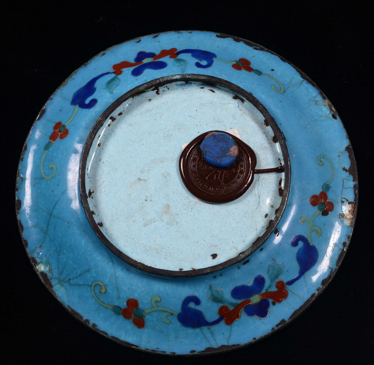 Insieme di Cinque Piattini in Smalto Policromo, Cina, Dinastia Qing, Periodo Jiaqing (1796-1820)