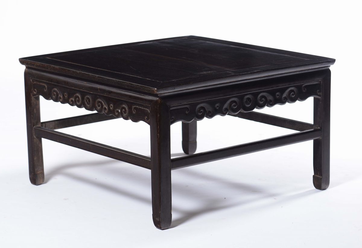 Console in Legno di Homu, Cina, Dinastia Qing, XIX Secolo