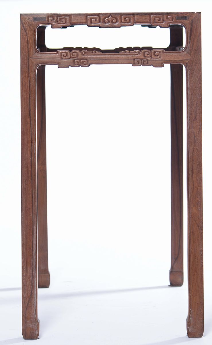 Console in Legno di Homu, Cina, Dinastia Qing, XIX Secolo