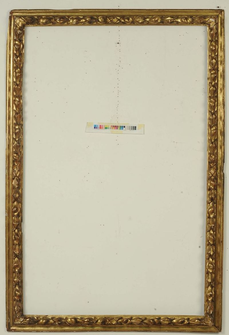 Cornice dorata, Emilia XVII secolo  - Auction Antique Frames from 16th to 19th century - Cambi Casa d'Aste