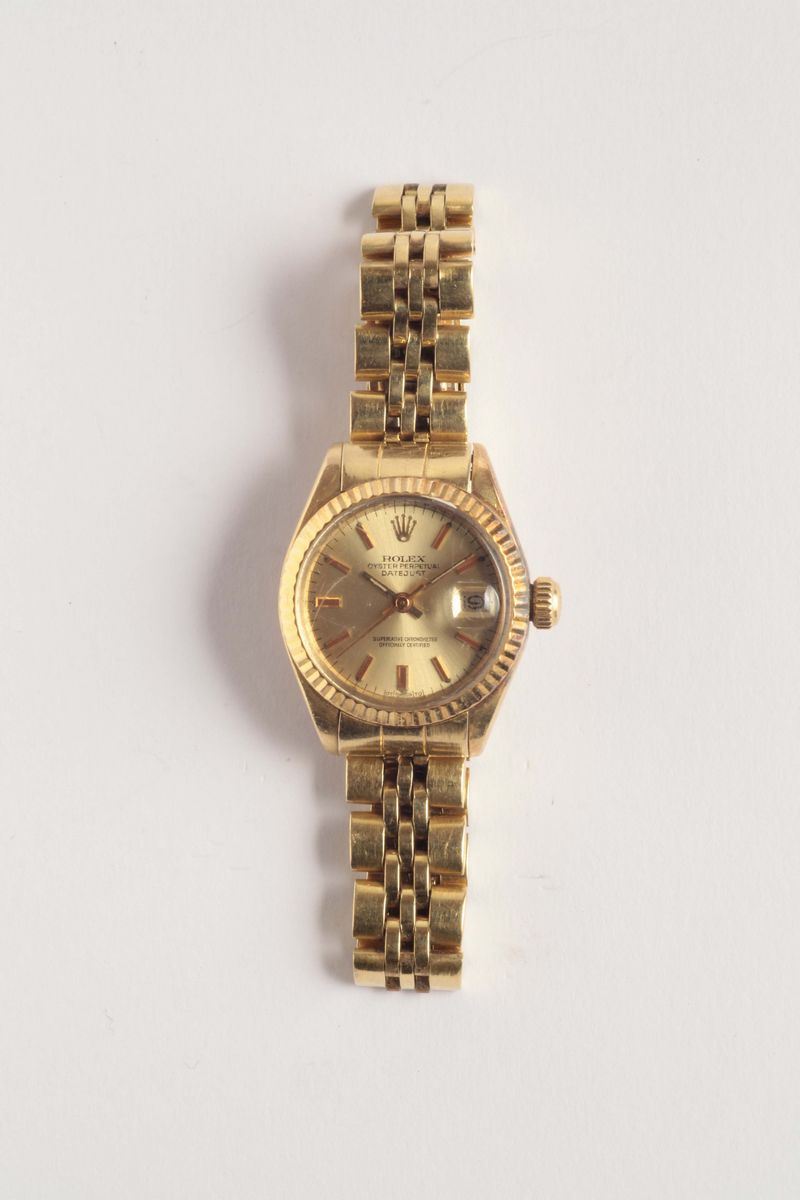 Rolex Oyster Perpetual Datejust, orologio da polso  - Auction Silver, Ancient and Contemporary Jewels - Cambi Casa d'Aste