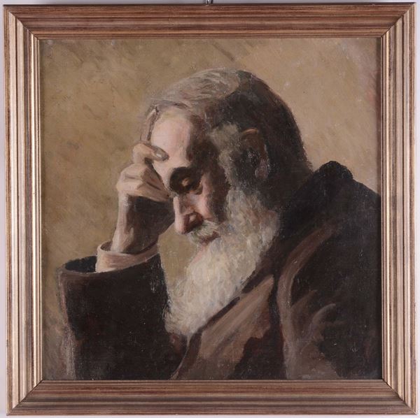Antonio Varni (1841-1908) Meditazione