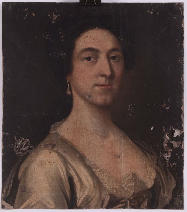 Anonimo del XIX secolo Ritratto di dama