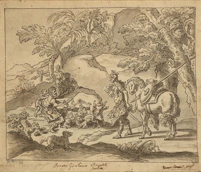 Paolo Gerolamo Brusco (savona 1742-1820)erminia tra i Pastori