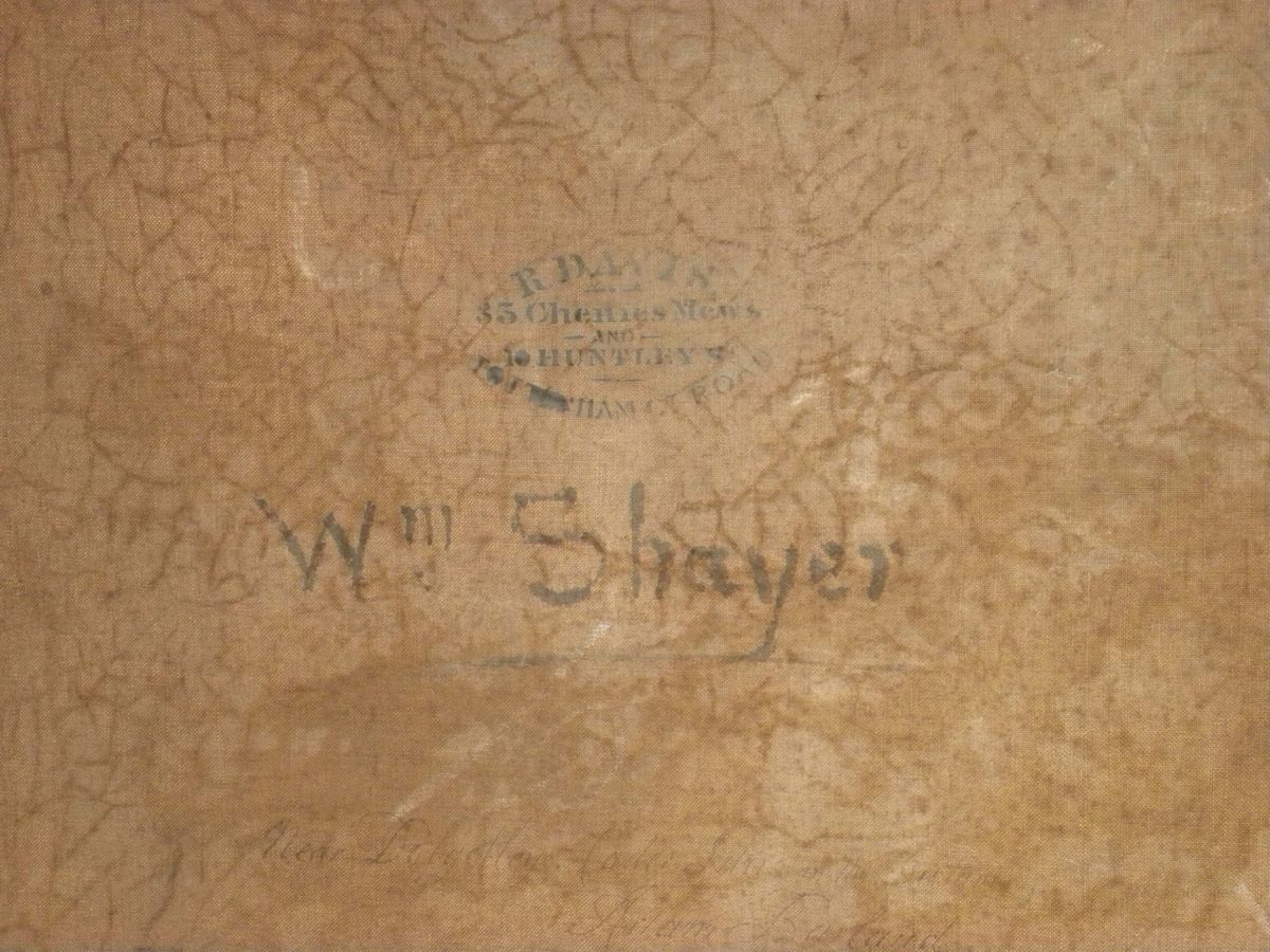 William Shayerpaesaggio con Contadine