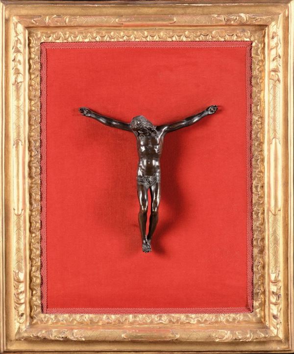 Crocifisso in bronzo, XVIII secolo