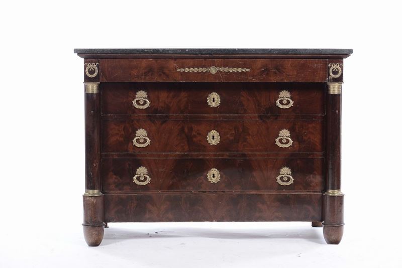 Comò Impero  - Auction Furnishings and Works of Art from Important Private Collections - Cambi Casa d'Aste