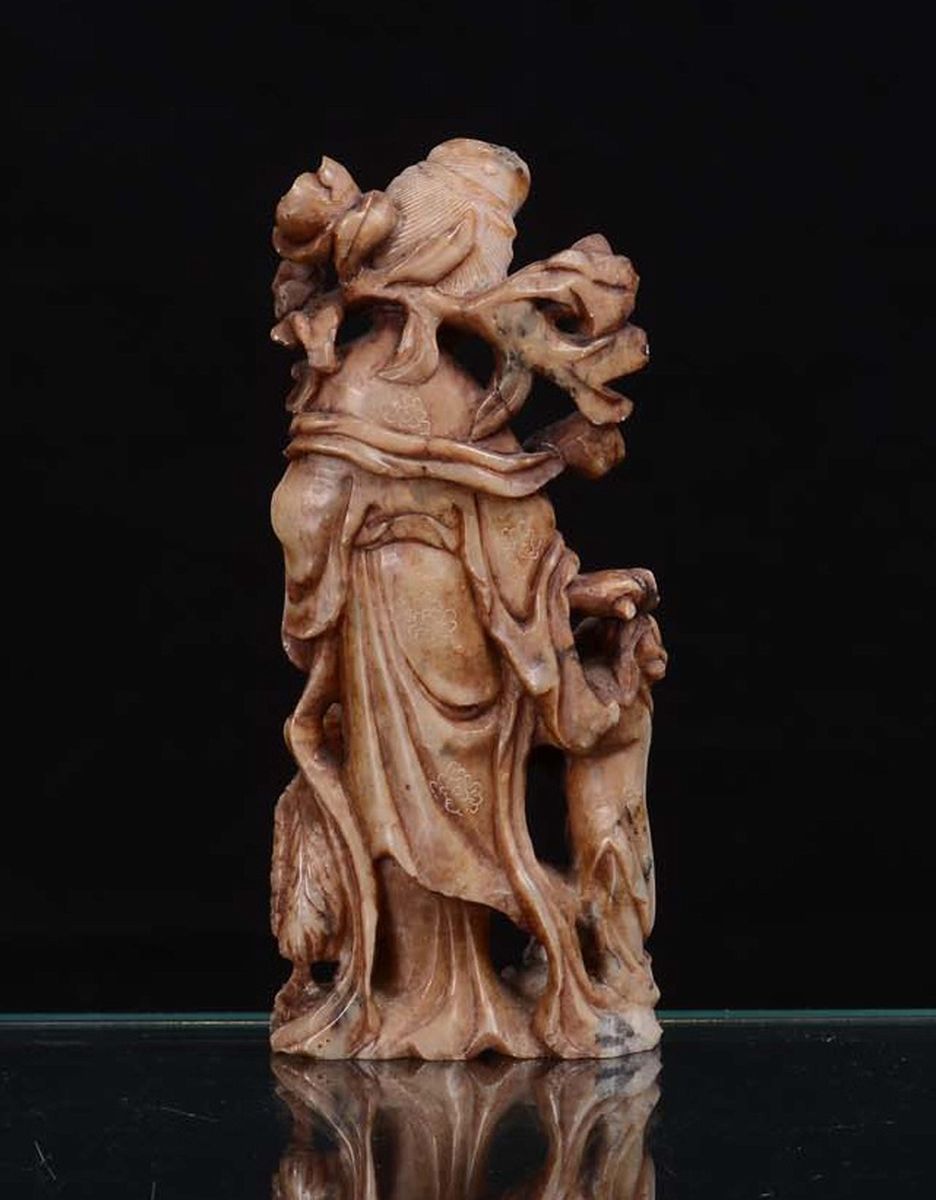 Statuina in Pietra Saponaria, Cina XX Secolo