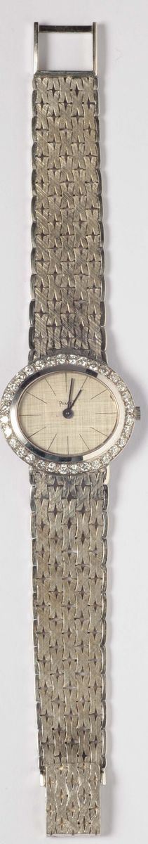 Piaget, orologio da sera con diamanti  - Auction Fine Jewels - I - Cambi Casa d'Aste
