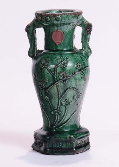 Vaso in Porcellana Verde, Cina