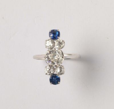 Anello con Diamanti di Vecchio Taglio per Ct 2,00 Circa