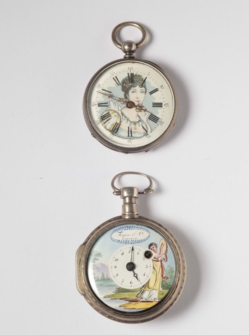 Due orologi da tasca  - Asta Argenti e Gioielli Antichi e Contemporanei - Cambi Casa d'Aste