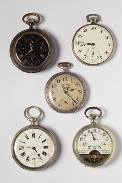 Cinque Orologi da Tasca
