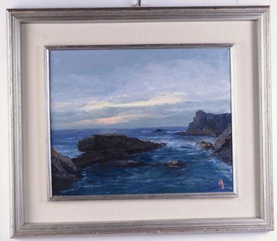Giuseppe Arigliano (1917-1999)marina al Tramonto