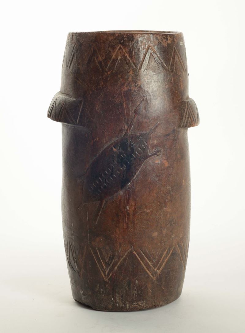 Vaso per mungitura ZULU (Repubblica Sudafricana)  - Auction African Art - Cambi Casa d'Aste