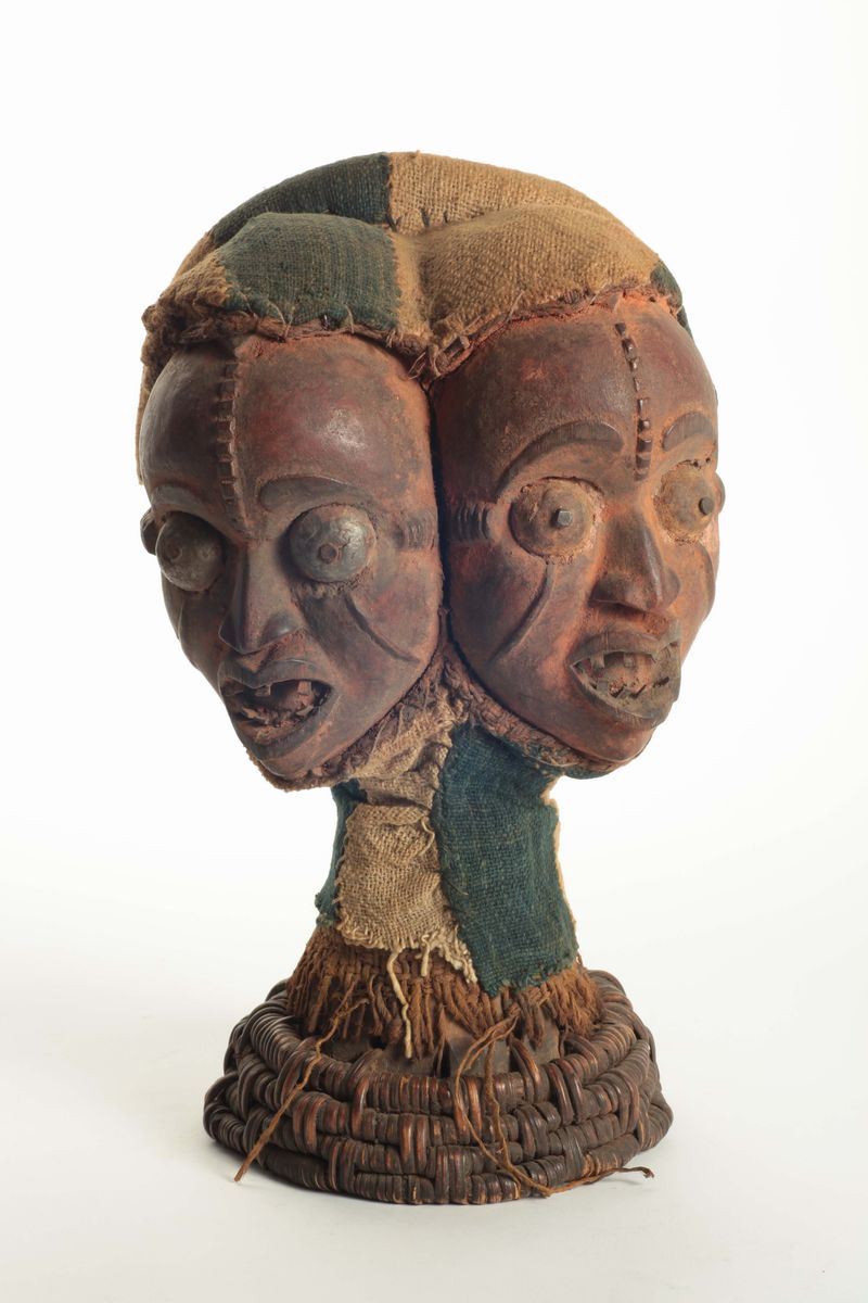 Casco bicefalo BOKI (Nigeria)  - Auction African Art - Cambi Casa d'Aste