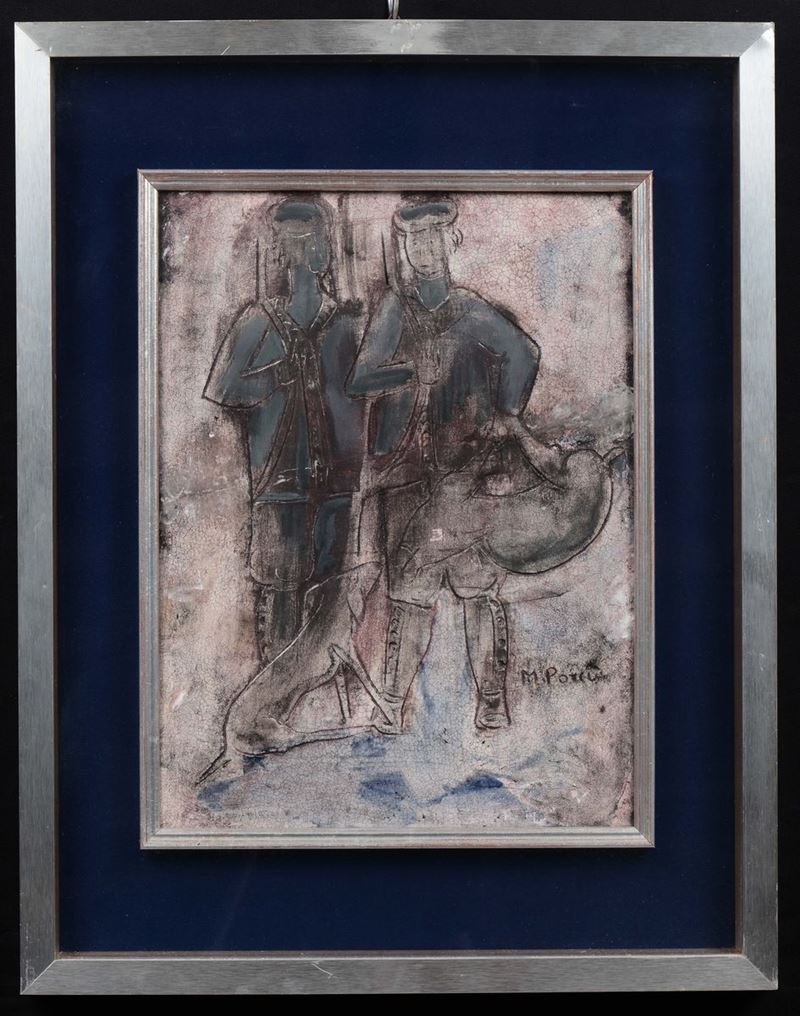 Mario Porcù (1917-2001)  - Auction Time Auction 1-2014 - Cambi Casa d'Aste