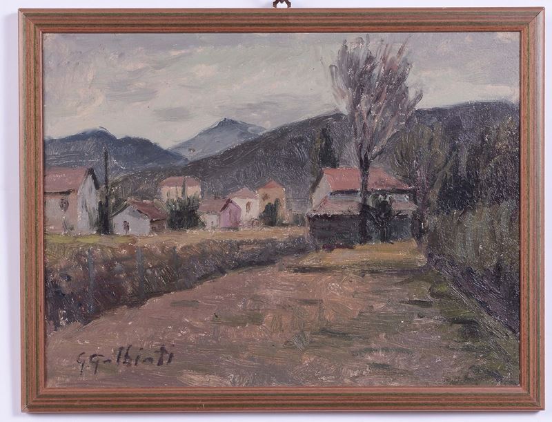 Giacinto Galbiati (1908-1992) Casolari  - Auction 19th and 20th Century Paintings - Cambi Casa d'Aste
