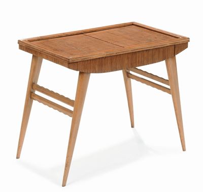 Tavolino da Lavoro in Legno di Frassino