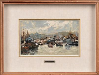 Ezelino Briante (1901-1971)porto di Bari