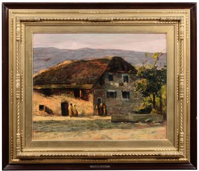 Guglielmo Ciardi (1842/43-1917)il Casone