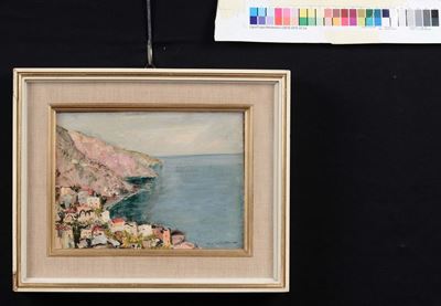 Mario Cortiello (1907-1982)veduta di Positano