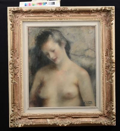 Elio Petazzi (1912-1998)nudo di Donna