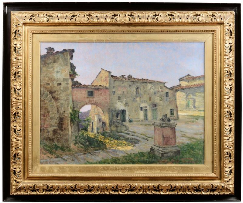 Adolfo Tommasi (1851-1933) Ruderi  - Auction 19th and 20th Century Paintings - Cambi Casa d'Aste