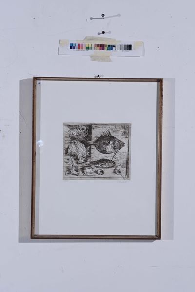 Emanuele Rambaldi (1903-1968)pesce San Pietro