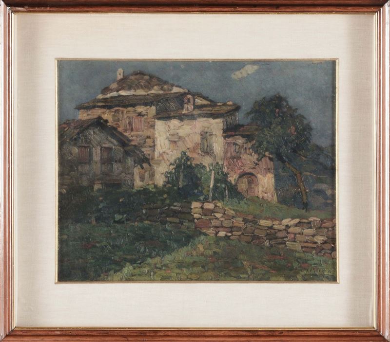 Angelo Pavan (1893-1945) Casolare  - Auction 19th and 20th Century Paintings - Cambi Casa d'Aste