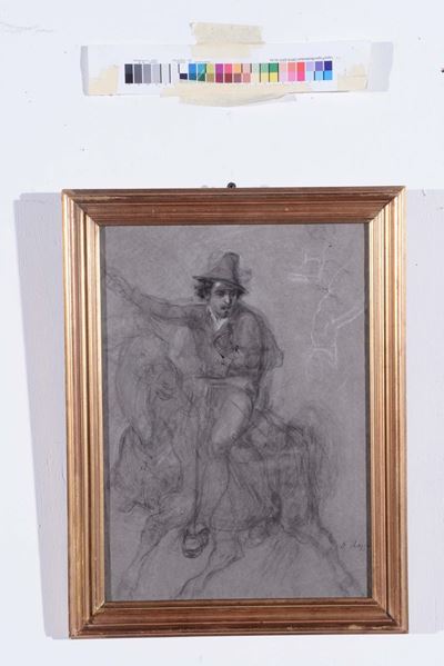 Giuseppe Raggio (1823-1916)il Buttero, 1870 Circa